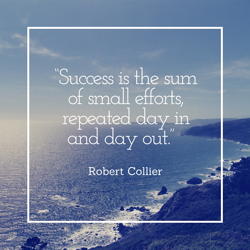 “Success-is-the-sum-of-small-efforts-repeated-day-in-and-day-out.”