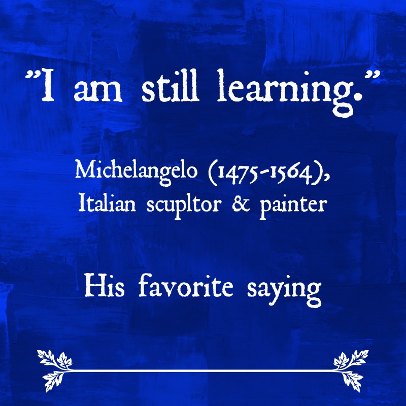Learning Michelangelo 2016