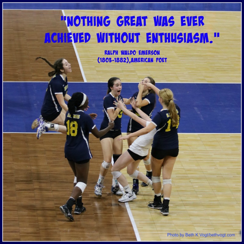 In Others’ Words: Don’t Overlook Enthusiasm | Beth K. Vogt