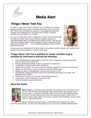 things i never told you beth vogt things i never told you beth vogt