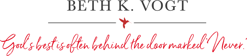 Beth Vogt Logo-red